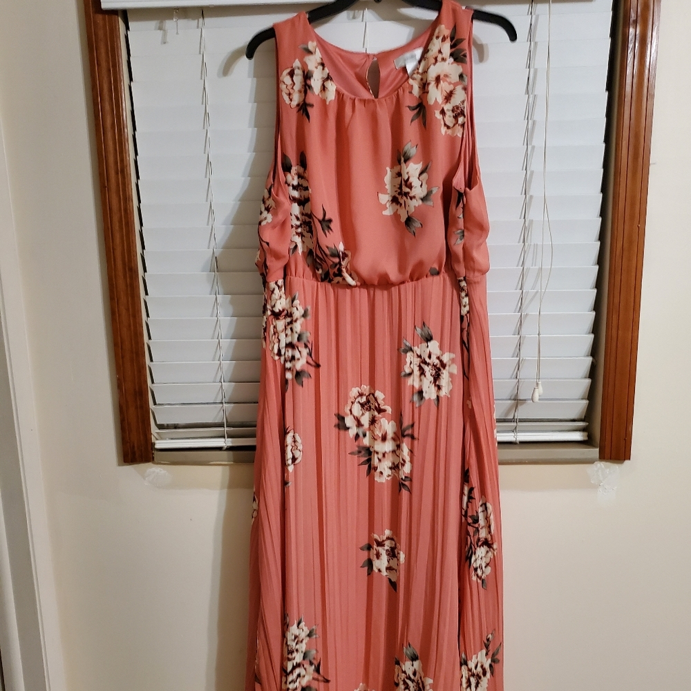 Peach Dress